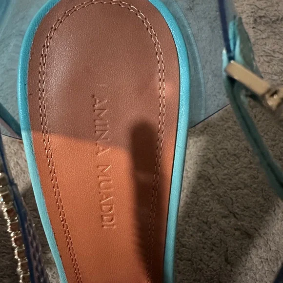 Amina Muaddi Ursina Heels - Picture 5 of 7